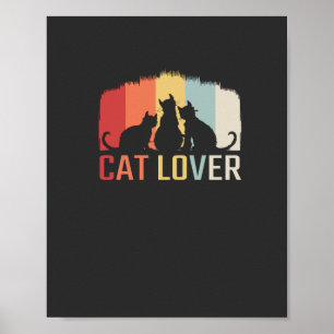 Cat Lover Poster