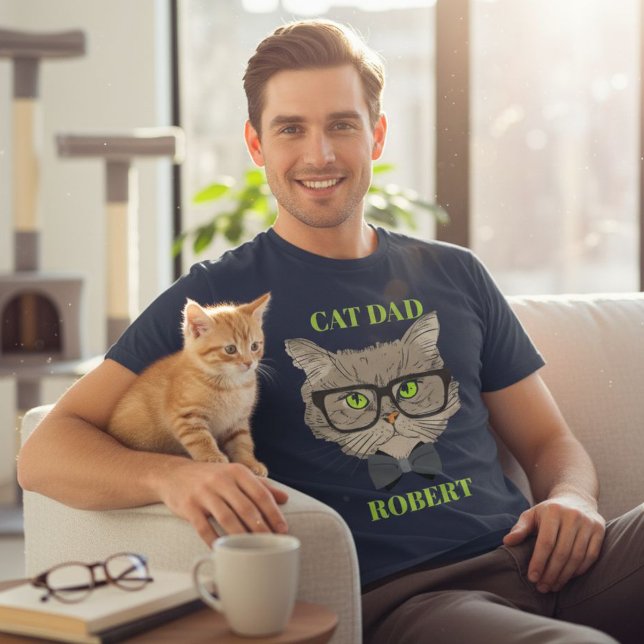 Cat Lover Shirt, For Him, cat themed gifts T-Shirt (Creator Uploaded)
