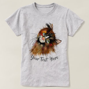 CAT LOVER Soulful Kitty Cat T-Shirt