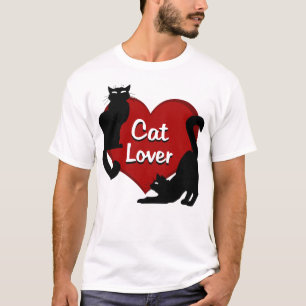 Cat Lover T-shirt Cat Lover Shirts Plus Size Shirt