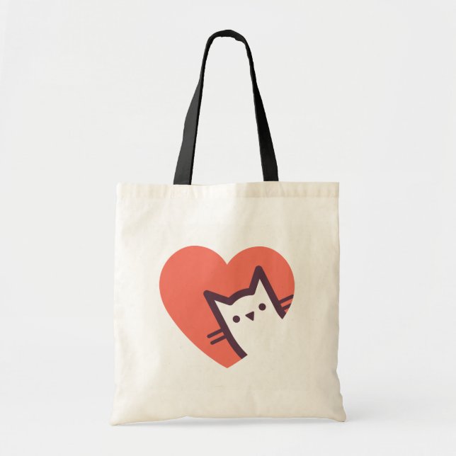 Cat Lover Tote Bag (Front)