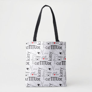 Cat Lover Tote Bag