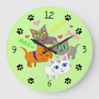 Cat Lover Wall Clock