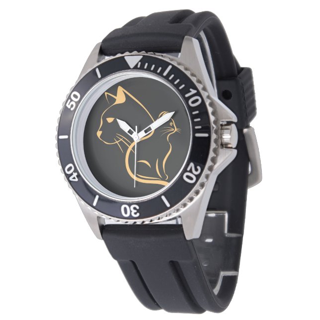 Cat Lover Watch (Angled)