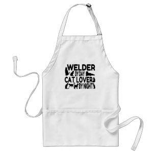 Cat Lover Welder Standard Apron