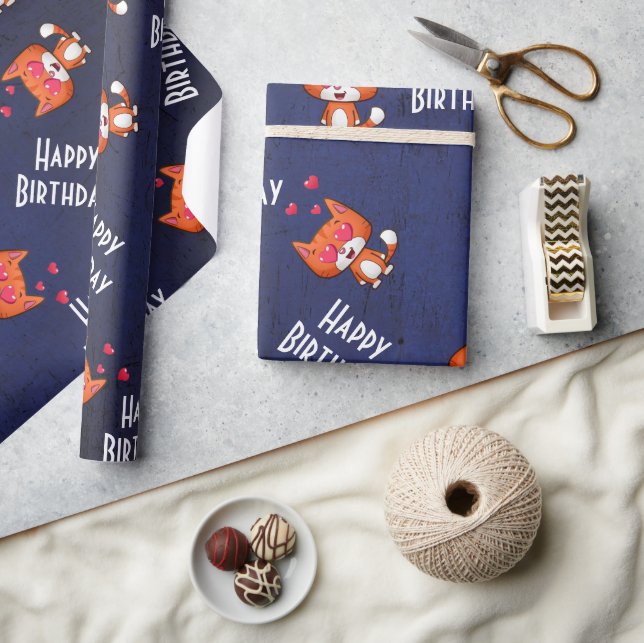 Cat lover wrapping paper (Crafts)