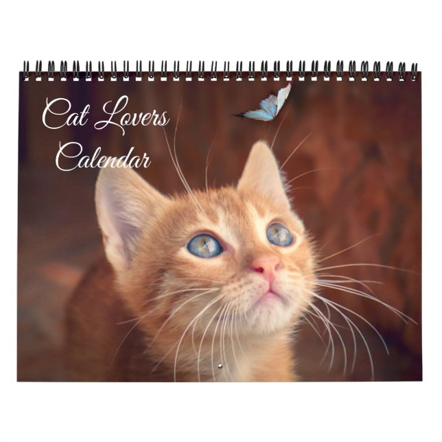 Cat Lovers Calendar (Cover)