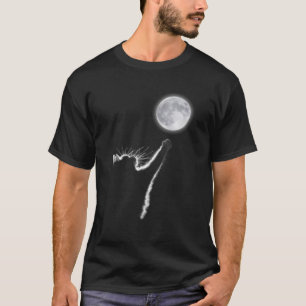 Cat Lovers Cat And Moon Cat Mum Gifts For Women Gi T-Shirt