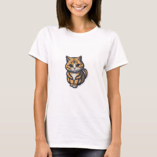 Cat Lovers Design T-Shirt