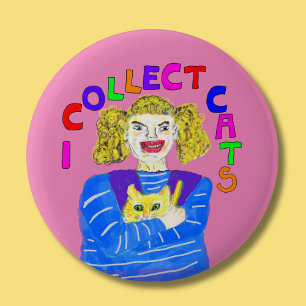 Cat lovers gift kitten rescue new pet kitten badge