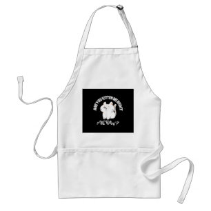 Cat Lovers Gifts Are You Kitten Me Right Meow Standard Apron