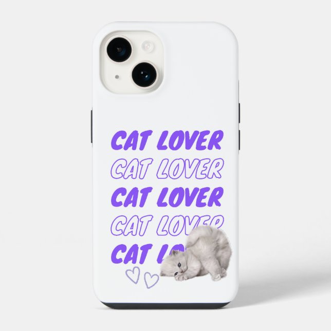 Cat Lovers iPhone Case (Back)