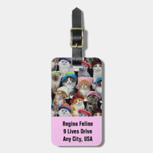 Cat Lovers Luggage Tags