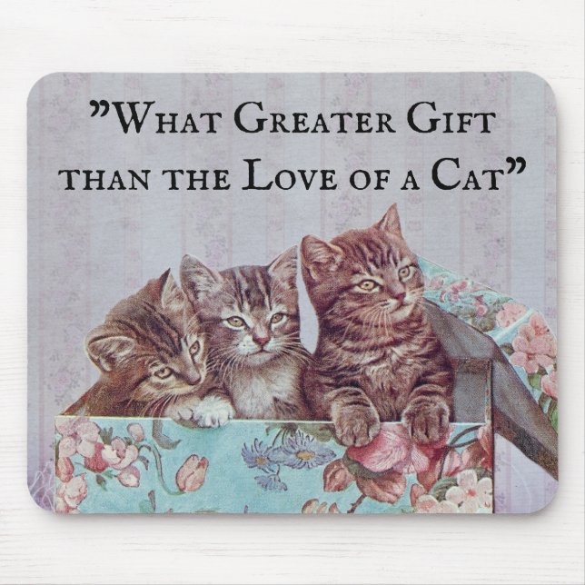Cat Lovers Mousepad (Front)