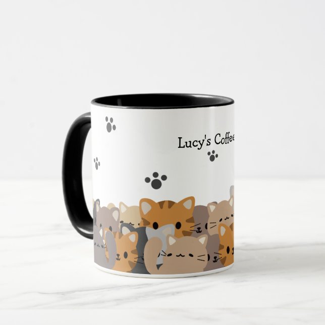 Cat Lovers  Mug (Front Left)