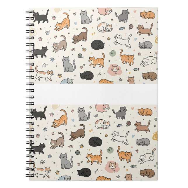 cat lovers'  notebook (Front)