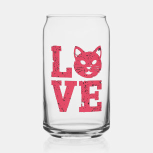 Cat Lovers: Purr-fectly Bold, Edgy, Grunge Design Can Glass