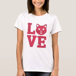 Cat Lovers: Purr-fectly Bold, Edgy, Grunge Design T-Shirt