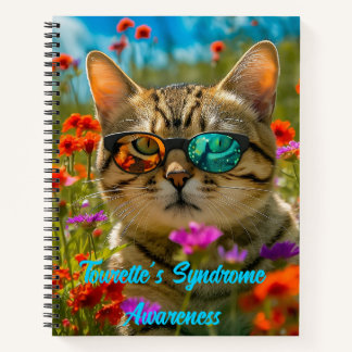 Cat Lover's Tourette's Syndrome Notebook