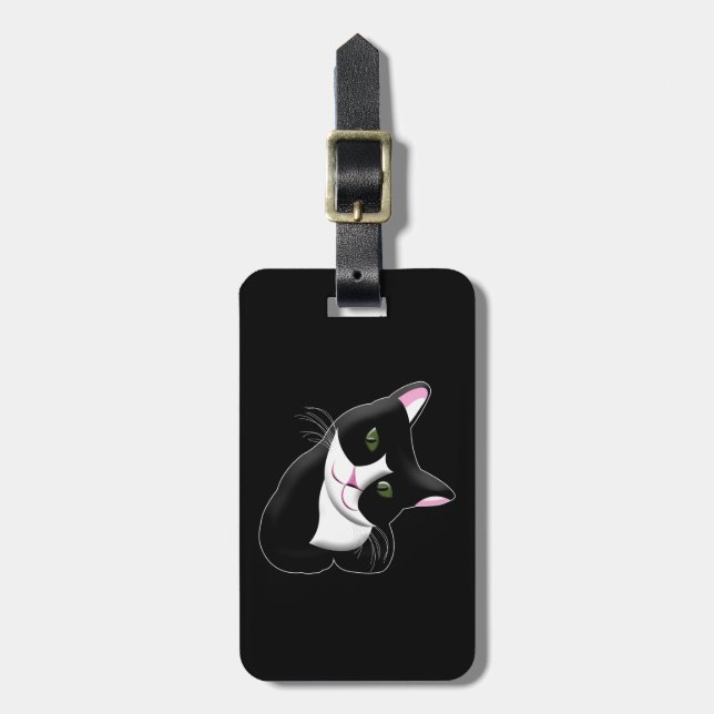Cat Luggage Tag (Front Vertical)