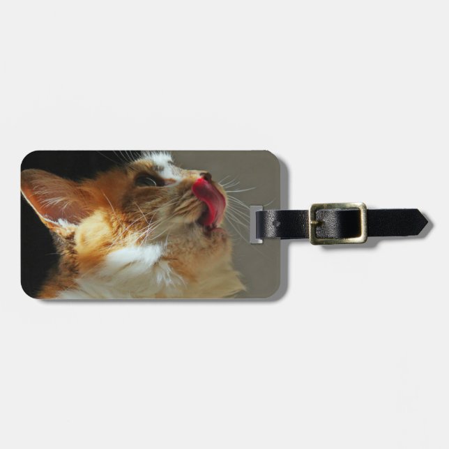Cat Luggage Tag (Front Horizontal)