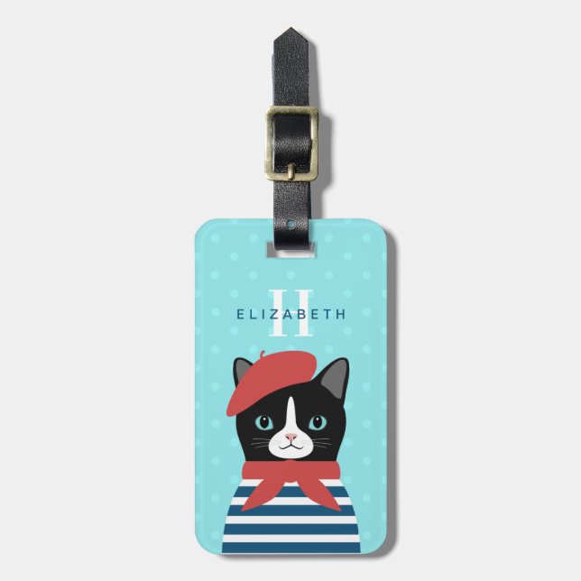 Cat Luggage Tags (Front Vertical)
