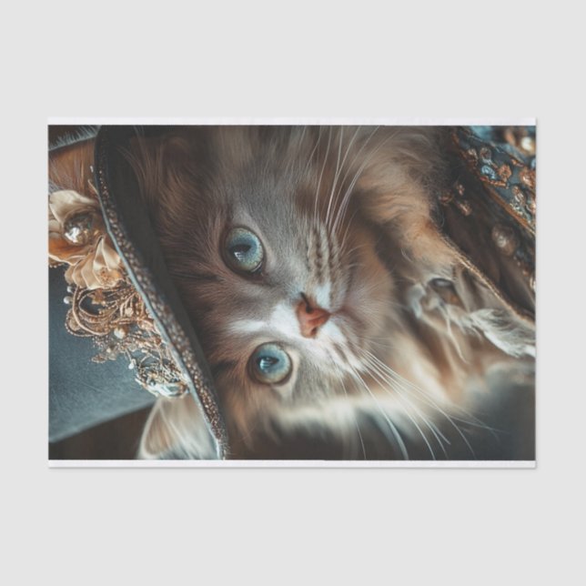 Cat Lyfe2 Tissue Paper (Front)