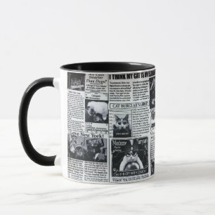Cat Magazine Mug