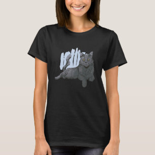 Cat Maine Coon Pet T-Shirt