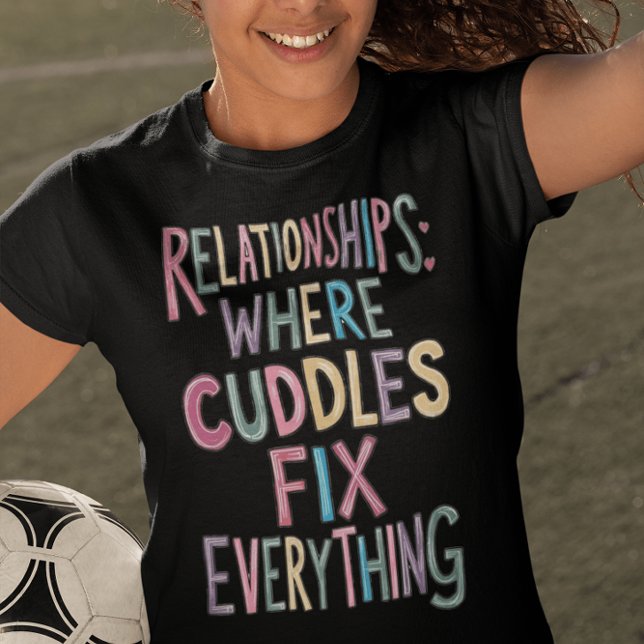 Cat Mama Cuddles Fix Everything T-Shirt (Creator Uploaded)