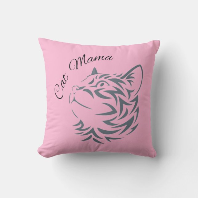Cat Mama      Cushion (Front)