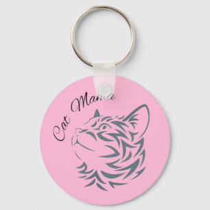 Cat Mama       Key Ring