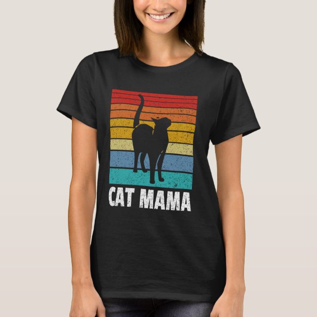 Cat Mama T-Shirt (Front)