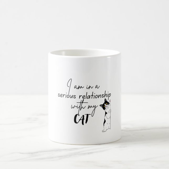 cat mamas magus ideas for cat lovers coffee mug (Center)