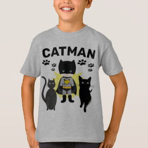 CAT MAN Boys Cat T-Shirts