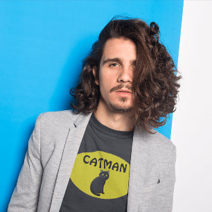 CAT MAN (Cat Dad) Men's T-Shirts