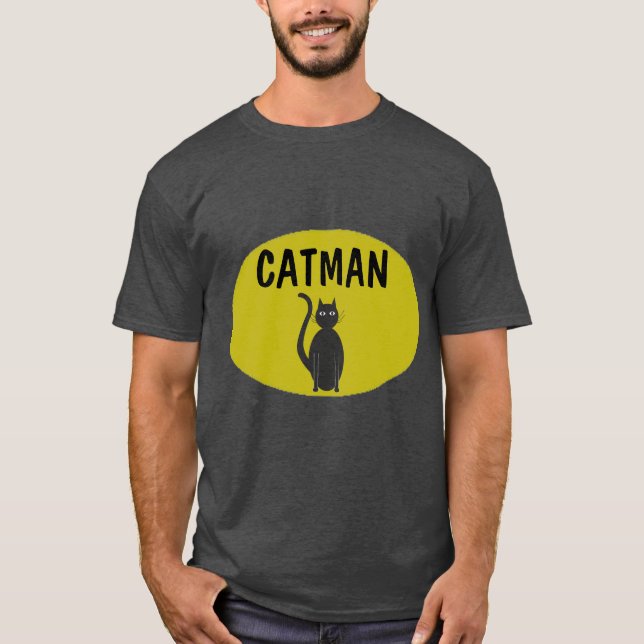 CAT MAN T-shirts (Front)