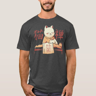 Cat Massage Shiatsu by Tobe Fonseca T-Shirt