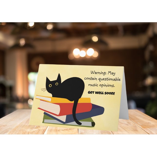 Cat May Be Wrong Get Well Card (Creator Uploaded)
