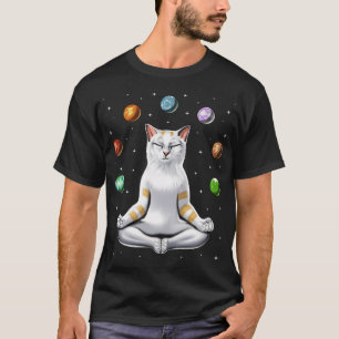 Cat Meditation Yoga T-Shirt