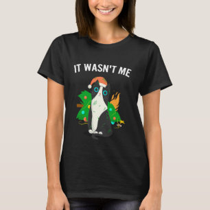 Cat Meme Cat Meowy Christmas Tree Light 1 T-Shirt