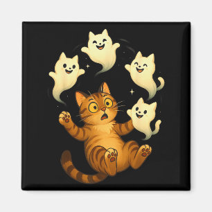 Cat Meme Funny Soky Halloween Kitty  Magnet