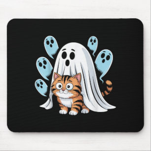 Cat Meme Funny Soky Halloween Kitty  Mouse Pad