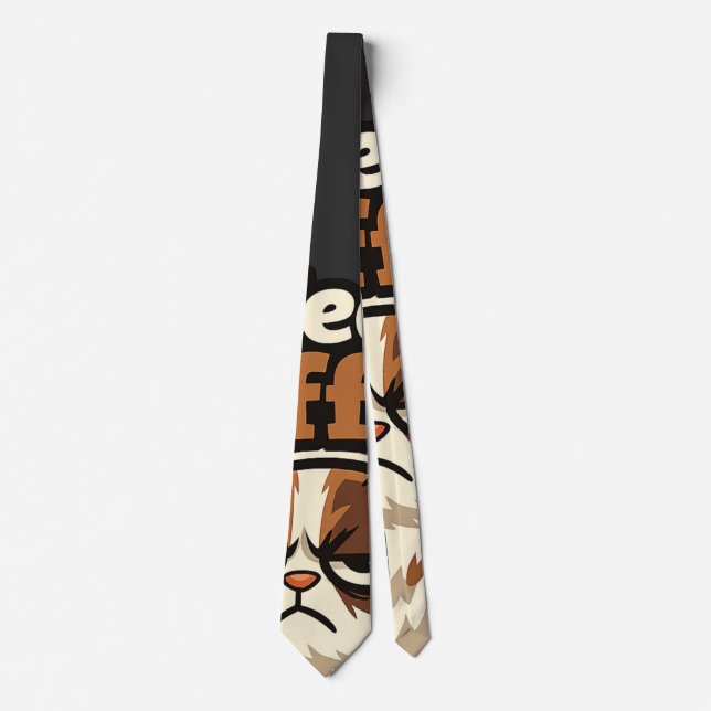 CAT MEME – “RELATABLE CAT” TIE (Front)