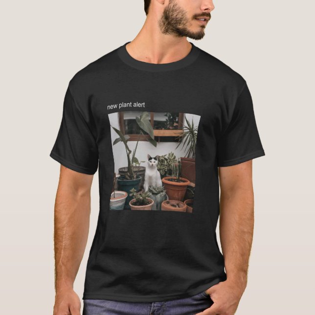 Cat Meme Tshirt Silly Cat Funny Kitty Meow Hiss Ki (Front)