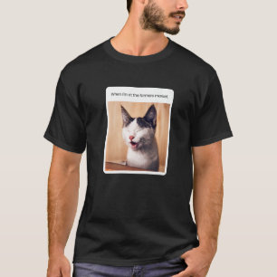 Cat Meme When I'm At The Farmer's Market T-Shirt