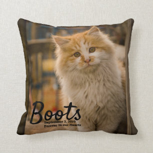 Cat Memorial Cushion