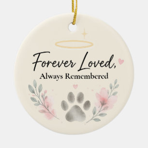 Cat Memorial Ornament – Personalised