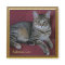 Cat Memorial Photo Frame Magnet