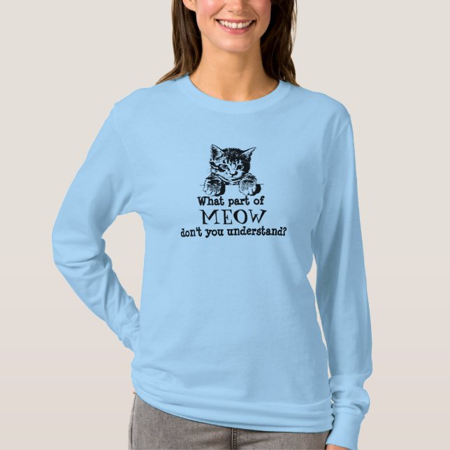 Cat Meow Shirt (Front)